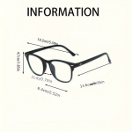 Sinised valgust blokeerivad prillid &ndash; l&auml;bipaistvad l&auml;&auml;tsed, kerged raamid, Rivex, selged