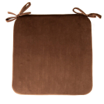 Toolipadi Home4You Velvet 39x39x2,5 cm, pruun