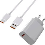 Kiirlaadija 33W + USB-C kaabel Xiaomi 13-12-Redmi Note 13-Redmi Note 12-Poco M4 PRO-Poco X5-Mi 11 Lite-Pad 6 Phonillico&reg;