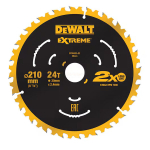 DeWalt saeketas Extreme 210 x 30 mm Z24