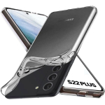 Samsung S22 PLUS 5G kaitse&uuml;mbris - Silikoongeel TPU l&auml;pin&auml;gelik pehme ultra&otilde;huke Phonillico&reg;