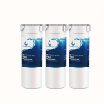 3tk GLACIALPURE XWF veefiltrid, sobivad GE XWF k&uuml;lmikule.