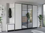 Esiku komplekt Eden plus 15, valge/must