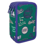Aksessuaarid pliiatsikott, CoolPack, kolmekohaline, retro