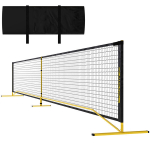 Pickleball v&otilde;rk, 6,7 m, kollane, Geltona ir juoda