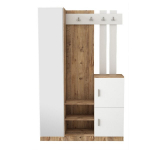 Esikum&ouml;&ouml;bli komplekt Kalune Design DD7, pruun / valge