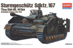 Liimitav mudel Academy 13235 STURMGESCHUTZ IV 1/35