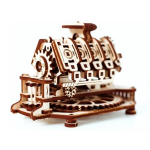 3D puidust pusle, V8 Mootor, 200 t&uuml;kki, woodencity, WR316