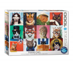 Pusle Eurographics, 6000-5522, Funny Cats, 1000 tk