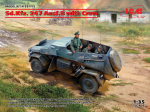 Kokkupandav mudel ICM 35111 Sd.Kfz. 247 Ausf.B with Crew 1/35