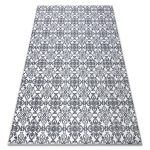 Vaip ARGENT - W4949 Lilled valge / hall