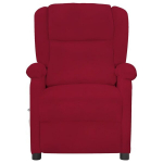 Lamamistool vidaXL, veinipunane, samet
