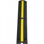 Kaablikaitse ramp, 100x15x3.1 cm, must, kumm