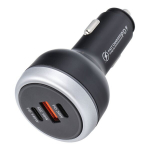Autolaadija Usb A + 2x Usb-c Pd Qc3.0 191w