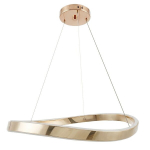 Rippvalgusti TOOLIGHT SWE068-CP 80cm Kuldne, 80x80x5cm