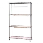 Taimede riiul, 4-astmeline siseruumide taimede alus kasvutuledega, 90x35x150 cm, metall