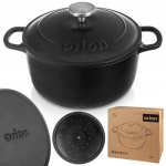 Emaileeritud 5,2 L 26 cm granaadist malmpott, sobib induktsiooniks