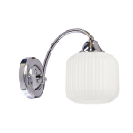 Seinalamp Candellux Dopo, kroom, klaasist varjuga, E27