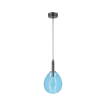 Candellux LED rippvalgusti Lukka, kroom/sinine
