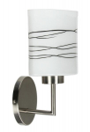 Candellux seinalamp Visola 21-10363, valge/valge/pruun