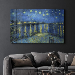 Reproduktsioon VFT-1072 &ndash; Moodne linnavaatega seinapilt, 72&times;46 cm