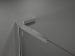 Mexen Kioto+ L du&scaron;iinurk riiuliga Walk-in 65 x 200 cm, l&auml;bipaistev, kroom - 800-065-123-01-00, 65 x 200 cm