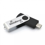 USB pulk MEMORY DRIVE FLASH USB-C 16GB/MR1951 MEDIARANGE