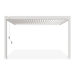 Paviljon Pergola Elegance, 294x200x256 cm, valge