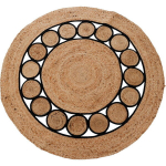 HS Decoration Boho vaip, 120x120 cm, pruun