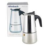 Manuaalne espresso kohvikeetja KAVOS VIRTUVĖ, roostevaba teras, 450 ml