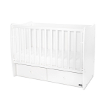 Muudetav lastevoodi Lorelli Matrix New, 120x60 cm, valge