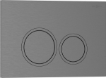 Mexen Tex 01 loputusnupp, harjatud gun gray - 6101-12, Nenurodyta