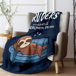 Hubane tekikate kolleegile 157x132 cm pehme pl&uuml;&uuml;s &mdash; diivanitekk, kingitus s&otilde;brale, kodutekstiil, tugitoolikate, reisitekk, kingitus kolleegile, pehme pleed