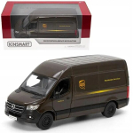Mudel "mercedes-benz Sprinter Ups" 1:48, "kinsmart"