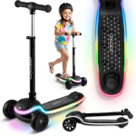 Kolmerattaline tasakaaluratas lastele, LED-valgustusega, Ricokids