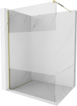 Mexen Kioto du&scaron;isein Walk-in 140 x 200 cm, l&auml;bipaistev/matt 8 mm, kuldne - 800-140-101-50-35, 140 x 200 cm