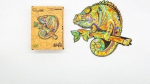 Puidust &ouml;kopuzzle 130 Chameleon A3 - PuzzleOK