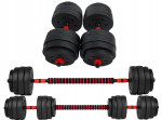 Reguleeritavad hantlid 2x20kg pistikuga, komplekt 40kg