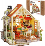 Minihoone 3D puitkonstruktor Rolife Sunlit Farmhouse Kitchen, DH101, 438 osa
