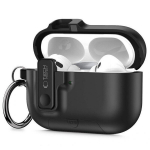 &bdquo;TECH-PROTECT SLIM&ldquo; KAITSEKARP KABEHGA, MIS ON M&Otilde;ELDUD &bdquo;AIRPODS PRO 3&ldquo; K&Otilde;RVAKLAPPIDE TURVALISEKS HOIDMISEKS