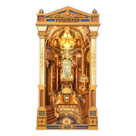 Minimaja 3D-konstrueerimiskomplekt Rolife Library of Wonders, TGB16, 258 osa