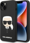 D&auml;klas Karl Lagerfeld Silikoon Karl'i Pea MagSafe iPhone 14 Plus - Peamine