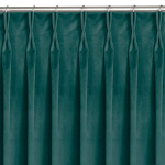 Aksessuaarid sametist kardinad 135&times;245 tumesinised VELVET FLEX
