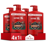 Old Spice Bearglove Meeste Du&scaron;igeel Ja &Scaron;ampoon, 4x1000 ml