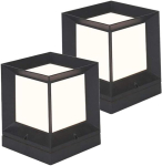 Yfmyy komplekt 2 moodsat aialampi, 15x15x18.5cm