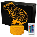 3d lamp Led Capybara &ouml;&ouml;lamp