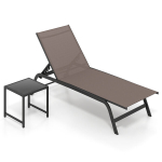 P&auml;evitustool rataste ja k&uuml;lglauaga 190-164x69x36-101 cm pruun