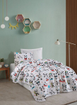 L'essentiel Maison laste voodikatte ja padjap&uuml;&uuml;ri komplekt LovePandas, 160x220 cm, eri v&auml;rvi
