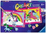 Ravensburger Creart Fairies, v&auml;rvige numbrite j&auml;rgi, 18x24 cm