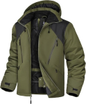 Gemyse meeste suusajope S Army Green, S